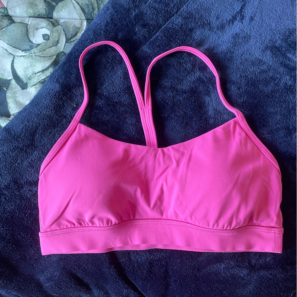 Vibrant Pink Sports Bra lululemon